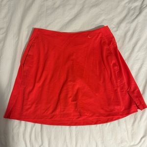 NWT Nike Women’s Golf/Tennis Skort - Bright Coral